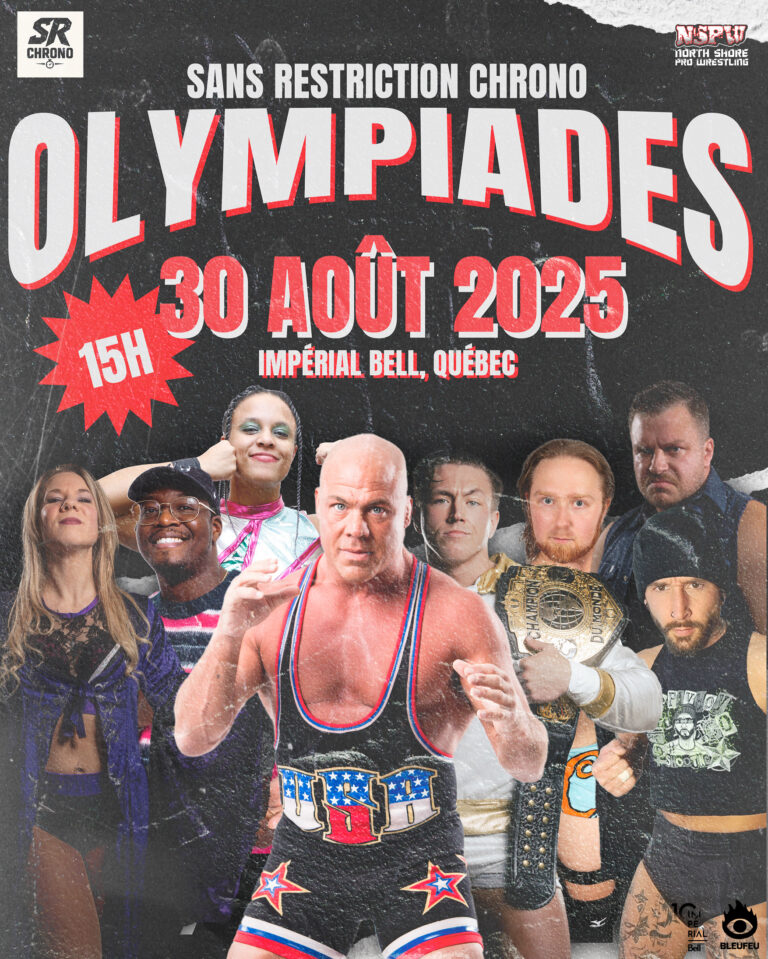 Kurt Angle à Québec pour la première fois en 17 ans