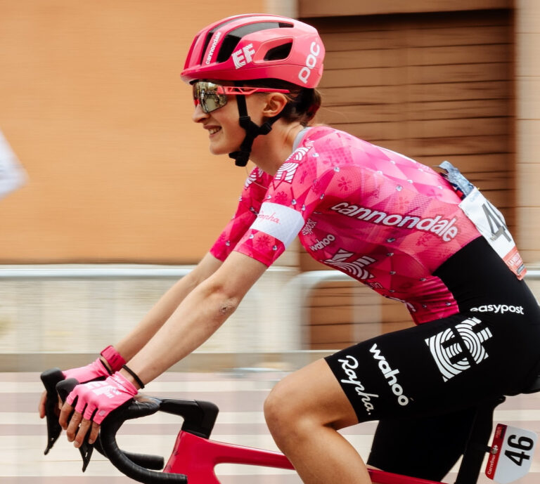 Magdeleine Vallières-Mill en route vers son quatrième Tour de France
