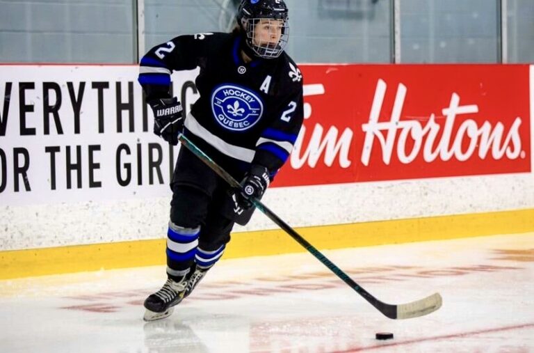 Anaïs Leprohon : une saison mémorable entre Équipe Québec et Limoilou